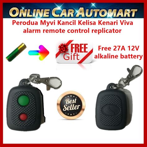 Perodua Myvi Kancil Kelisa Kenari Viva Alarm Remote Control Replicator