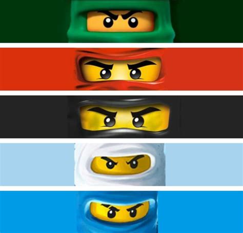 Ninjago Gesicht Vorlage