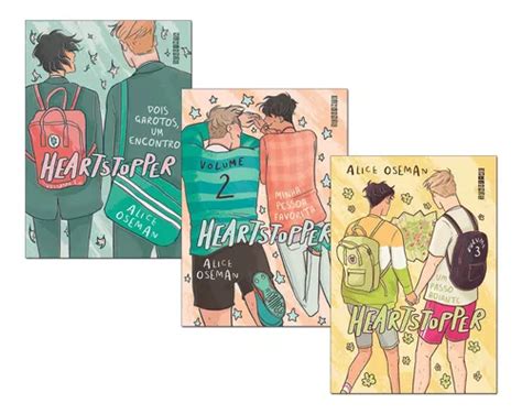 Cole O Livros Heartstopper Dois Garotos Vol Ao Vol Parcelamento