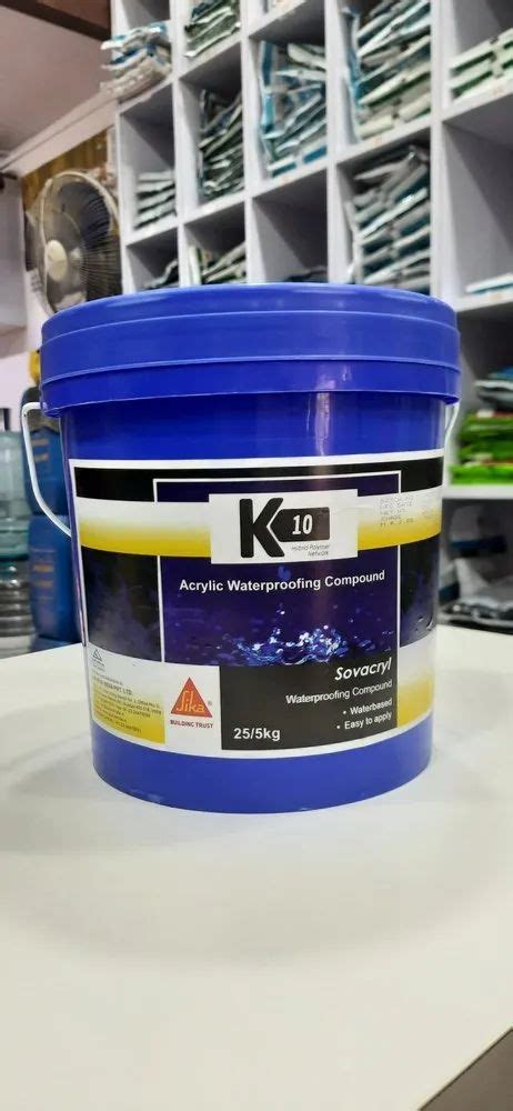 Sika K10 Sovacryl Packaging Size 10kg At 1500 Piece In Thane ID