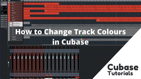 Cubase Tutorial How To Change Track Colours In Cubase YouTube