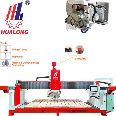 Hualong Machinery Powerful Cnc Axis Granite Stone Cutting Laser