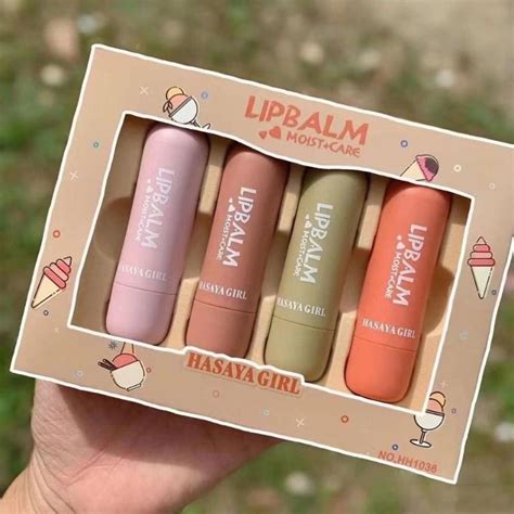 Original Hasaya Girl LIP Balm Moist Care Set Lazada PH