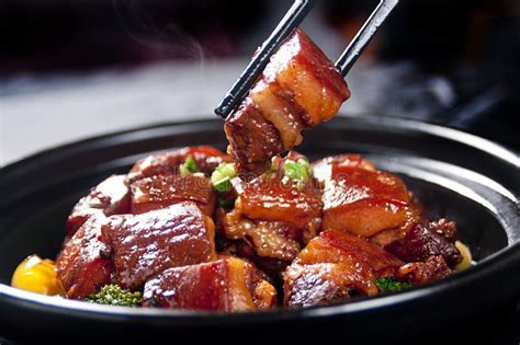 Chinese Braised Pork Belly Dongpo Pork Stock Image Image 55 Off