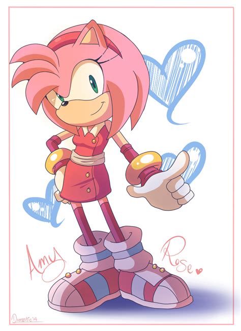 Amy In Sonic Boom by Domestic-hedgehog on DeviantArt Sonic And Amy ...