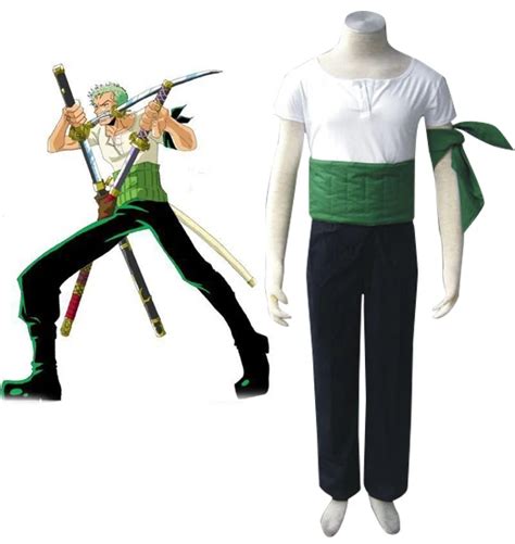 Anime One Piece Roronoa Zoro Cosplay Costume