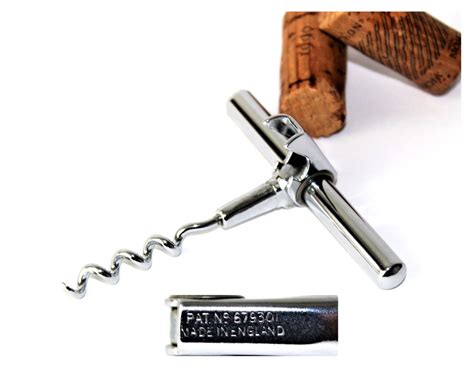 Vintage Corkscrew English Picnic Style Corkscrew Wine Opener Travel