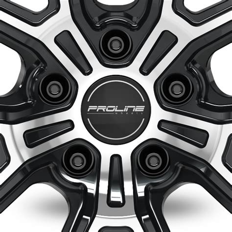 Proline PF25 FORGED 9 5x20 Black Polished 20 Alloy Wheels Wheelbase