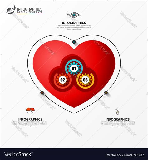 Medical and health infographic design template Vector Image