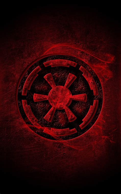 Star Wars Galactic Empire Logo Wallpaper iPhone | 3D iPhone Wallpaper 2024