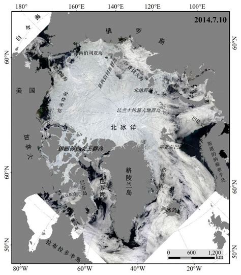 科学网—2014年7月10日北极冰情 极区遥感的博文