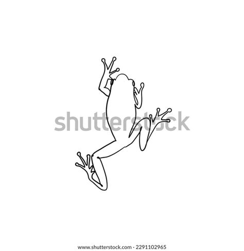 Stock Vector Illustration Single Line Drawing Stock Vector (Royalty ...