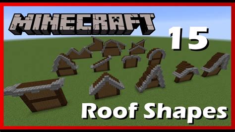 Awesome Minecraft Roofs