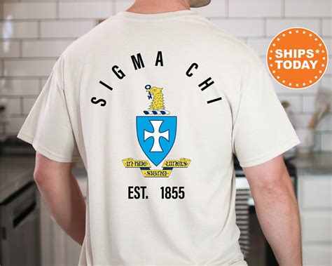 Sigma Chi Iconic Symbol Fraternity T-shirt Sigma Chi Shirt - Etsy