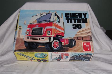 Amt Chevy Titan Model Truck Kit T Scale Sealed Bags