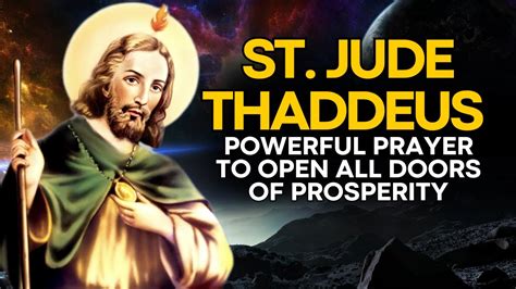 🔴 Powerful Prayer To St Jude Thaddeus To Open All Doors Of Prosperity