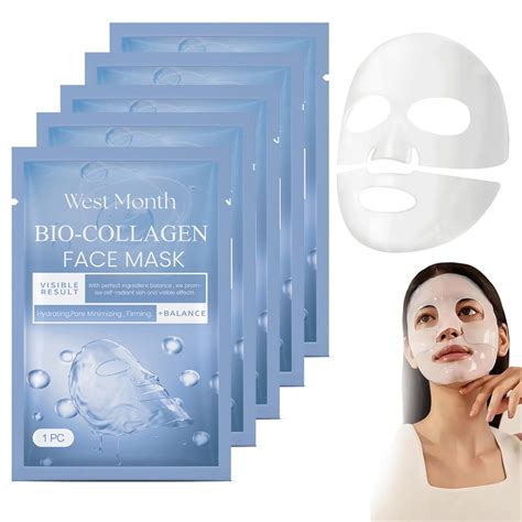 Qiopertar Deals Of The Week Clearance Biocollagen Facial Mask 2 3 5pc