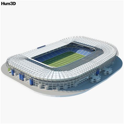 Murrayfield Stadium 3d Model Architecture On Hum3d