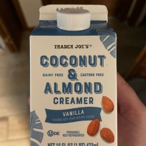 Trader Joe S Coconut Almond Vanilla Creamer Review Abillion