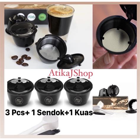 Jual Refill Capsule Nescafe Dolce Gusto 3 Pcs Set Gen 3 Refillable