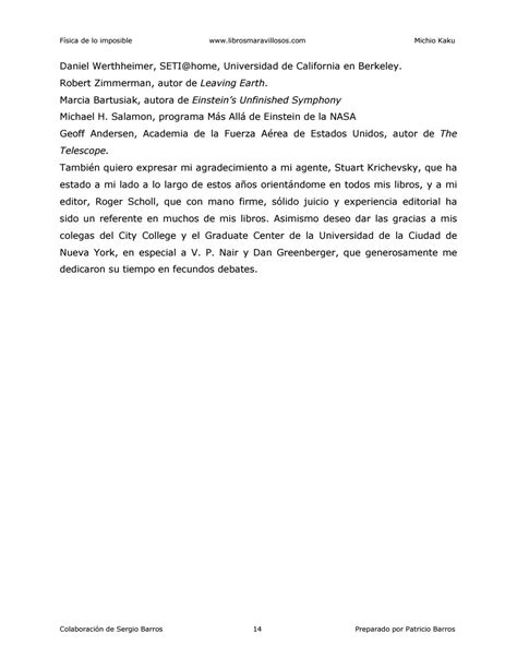 Fisica De Lo Imposible By Michio Kaku By Jhosafat Issuu