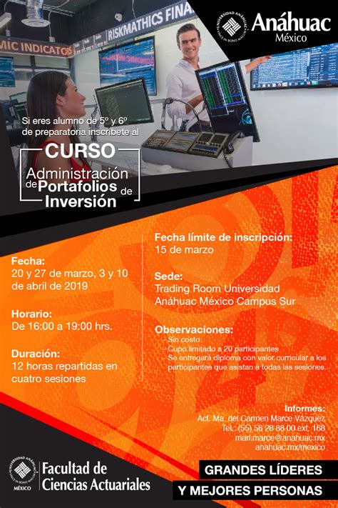 Curso De Administraci N De Portafolios De Inversi N Facultad De