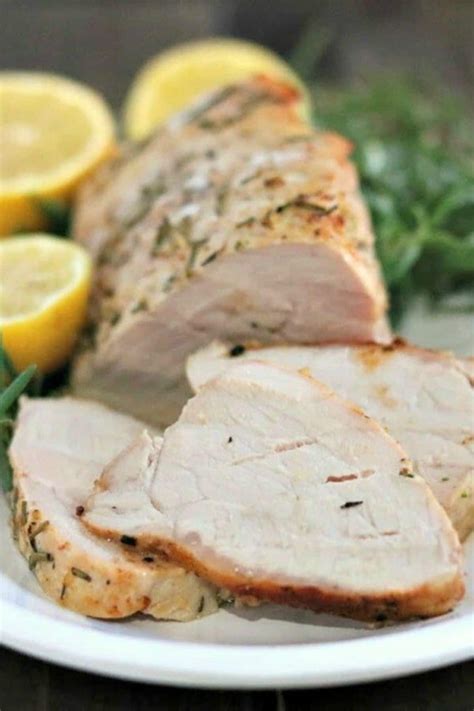 Lemon Pork Tenderloin Kylee Cooks