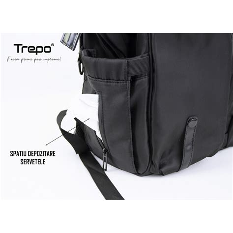 Geanta Rucsac Multifunctional Trepo Futura Pentru Mamici Copii Si