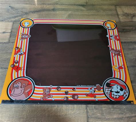 Donkey Kong Jr Arcade Monitor Bezel Etsy