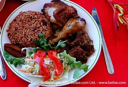 Belize Cuisine The Famous Belize Rice And Beans And Other Favorites