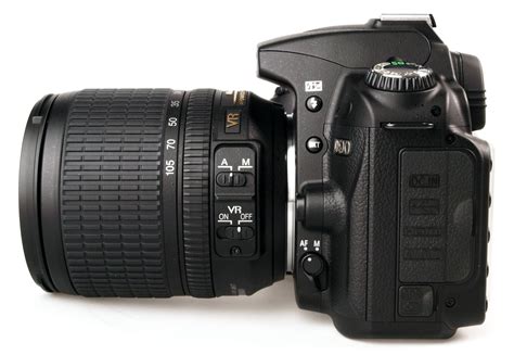 Nikon D90 Side View