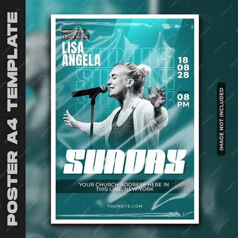 Premium Psd Church Flyer Social Media Template