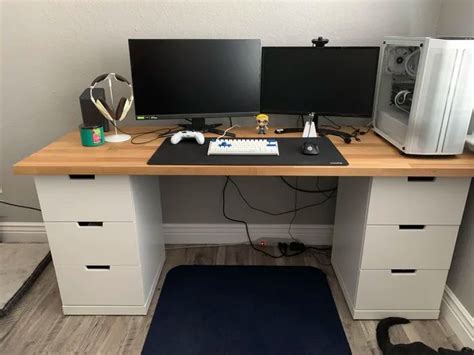 Ikea Was Out Of The Alex Drawers But The Karlby X Nordli Setup Does