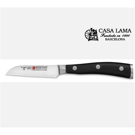 Cuchillo Wüsthof Classic Ikon Pelador carrado 8cm Casa Lama