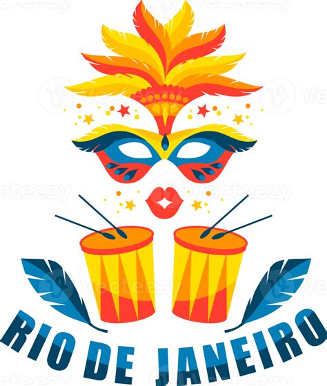 Brazil Carnival Emblem Illustration Png