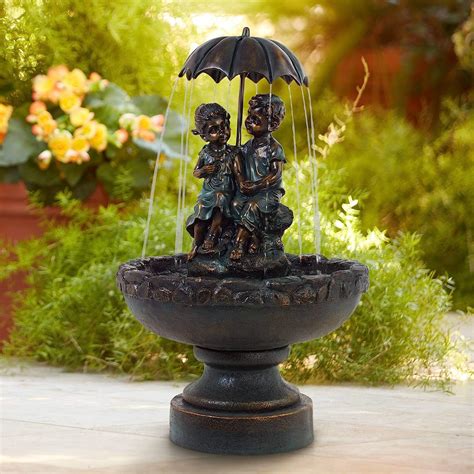 Amazon John Timberland Boy And Girl Under Umbrella Outdoor Floor