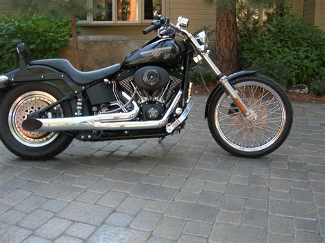 2002 Harley-Davidson® FXSTB/I Softail® Night Train® (black), reno, Nevada (726624) | CycleCrunch