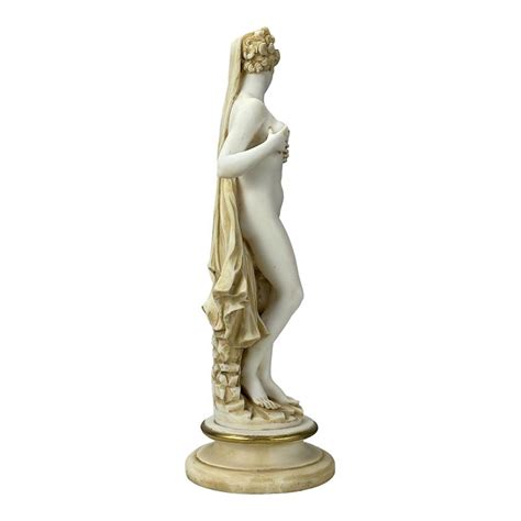 Nude Naked Female Erotic Art Greek Statue Patina Sculpture Cast Marble 15 16 In Greek Artworks