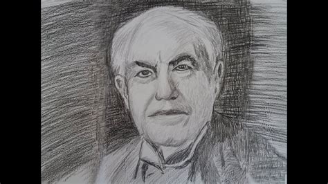 Thomas Edison Drawing at PaintingValley.com | Explore collection of Thomas Edison Drawing