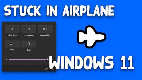 How To Fix Windows Stuck In Airplane Mode Solved Youtube