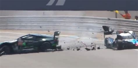 VIDEO Fuerte Golpe En La Previa A Las 24 Horas De Le Mans Carburando