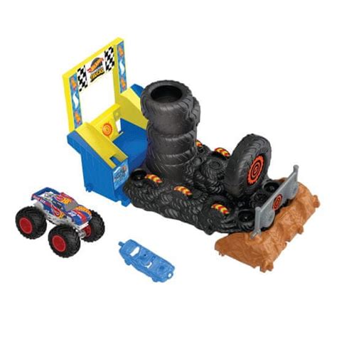 Hot Wheels Monster Trucks Arena Igralni komplet za dirkalni izziv trčenje HNB87 mimovrste