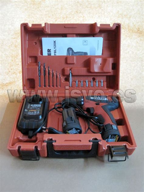 Taladro - Atornillador a batería Stayer ® Professional Line Modelo: PBL ...