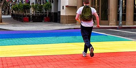 Weho Makes Rainbow Crosswalks Permanent