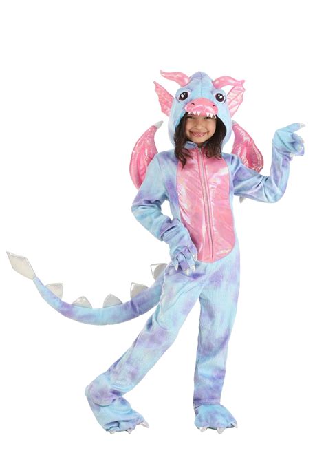 Pastel Dragon Girl's Costume