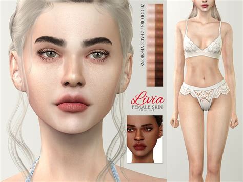 Praline The Sims Skin Sims Sims