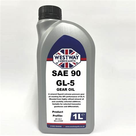 SAE 90 Hypoid Gear Oil GL-5 Mineral Oil – Westway Oils