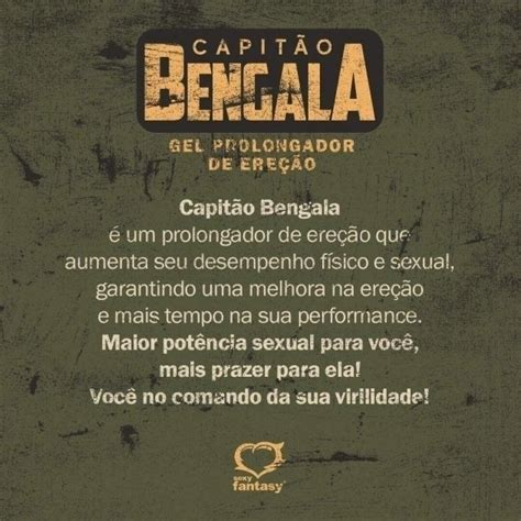 Gel Retardante Masculino Capitão Bengala Sexy Fantasy DSS Sex Shop