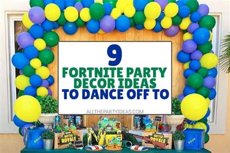 9 Diy Fortnite Party Supplies And Decoration Ideas Free Printables