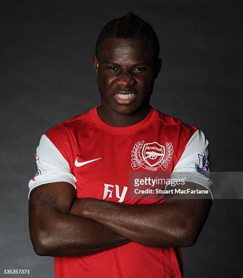 Emmanuel Frimpong Arsenal Magazine Shoot Photos and Premium High Res ...